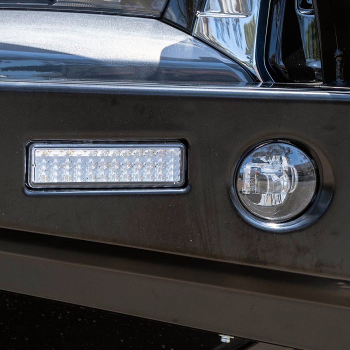 TJM OUTBACK HEAVY DUTY BUMPER BLACK STEEL