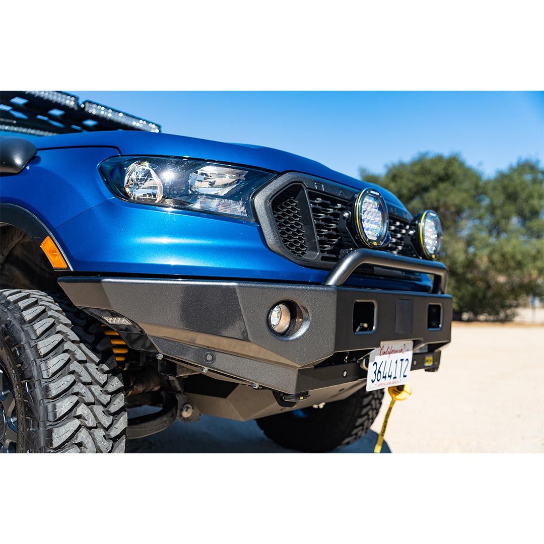 TJM EXPLORER HEAVY DUTY BUMPER BLACK STEEL
