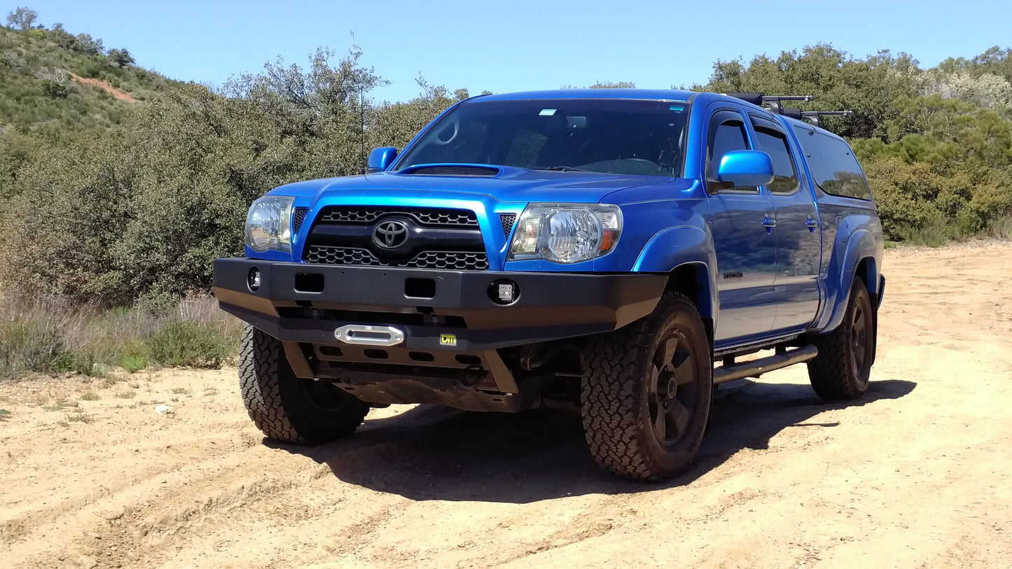 TJM FRONTIER HEAVY DUTY BUMPER BLACK STEEL