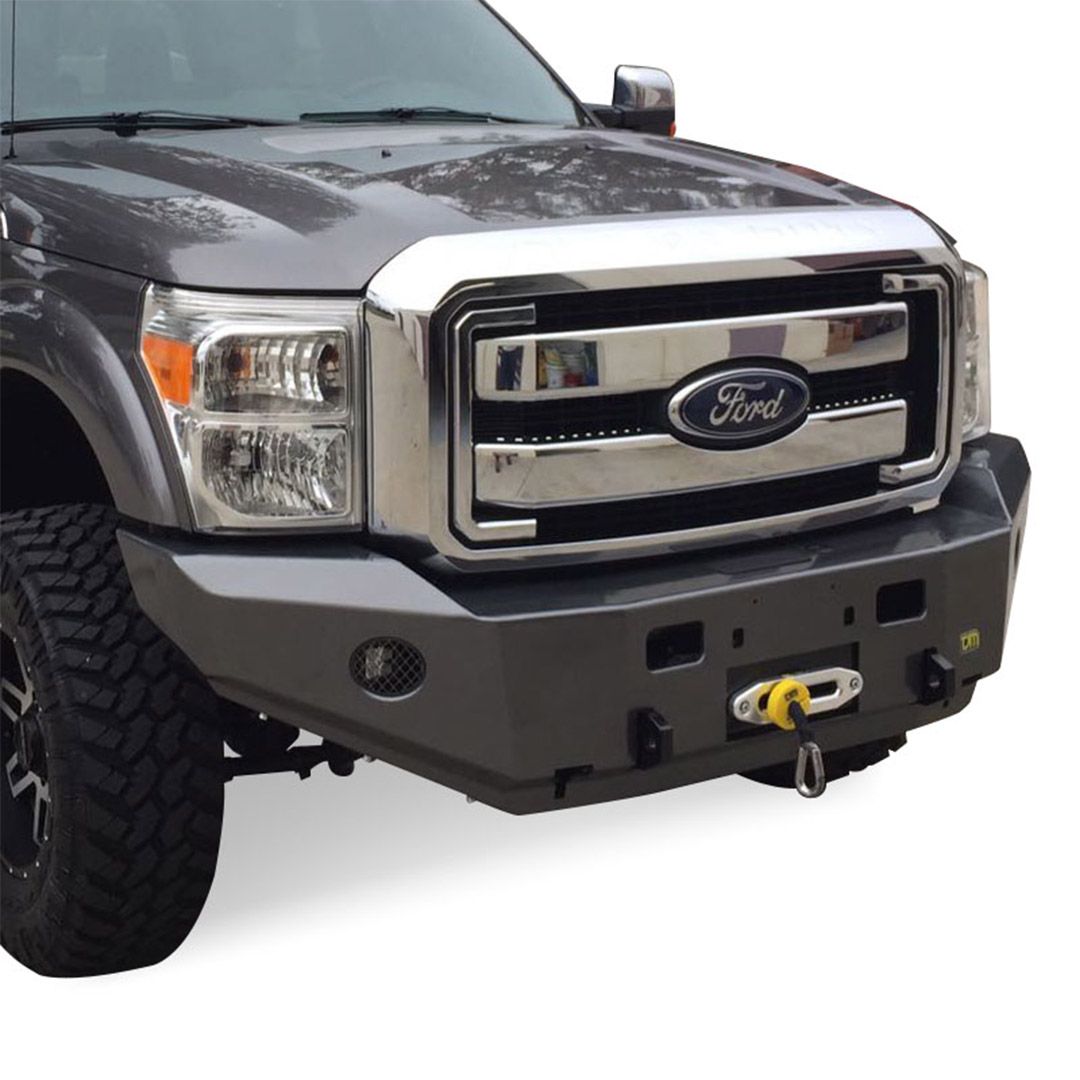 TJM FRONTIER HEAVY DUTY BUMPER BLACK STEEL