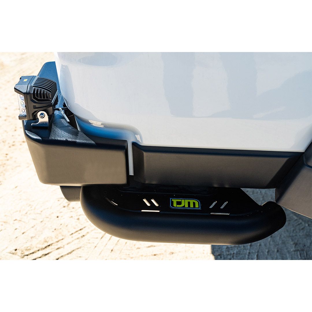 TJM REAR PROTECTION TUBES BLACK STEEL