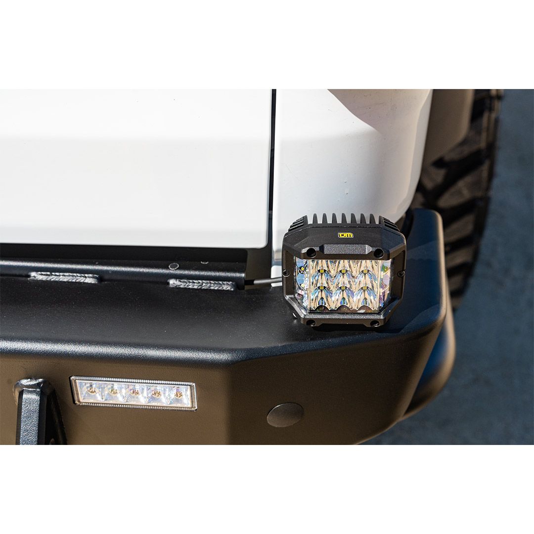 TJM REAR PROTECTION BUMPER BLACK STEEL