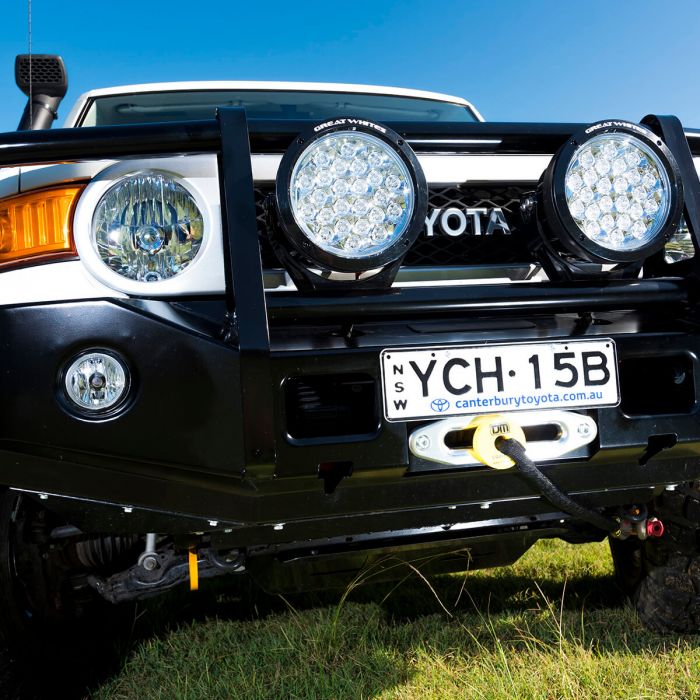 TJM OUTBACK HEAVY DUTY BUMPER BLACK STEEL