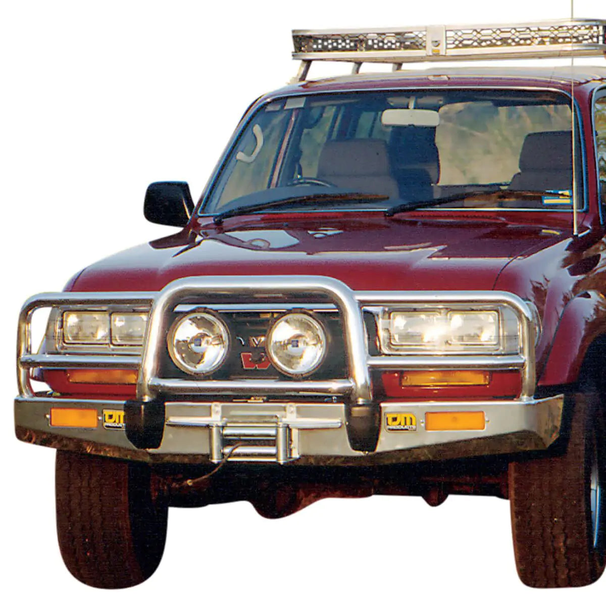 TJM BULL BAR T15 POLISHED ALLOY