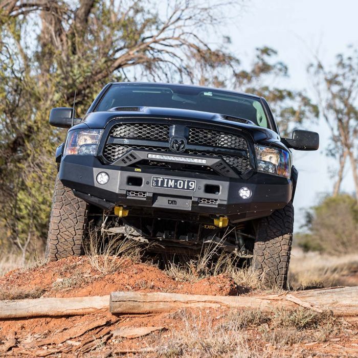 TJM SKID PLATE FRONT STEEL BLACK