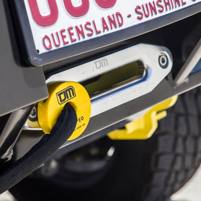 TJM OUTBACK HEAVY DUTY BUMPER BLACK STEEL