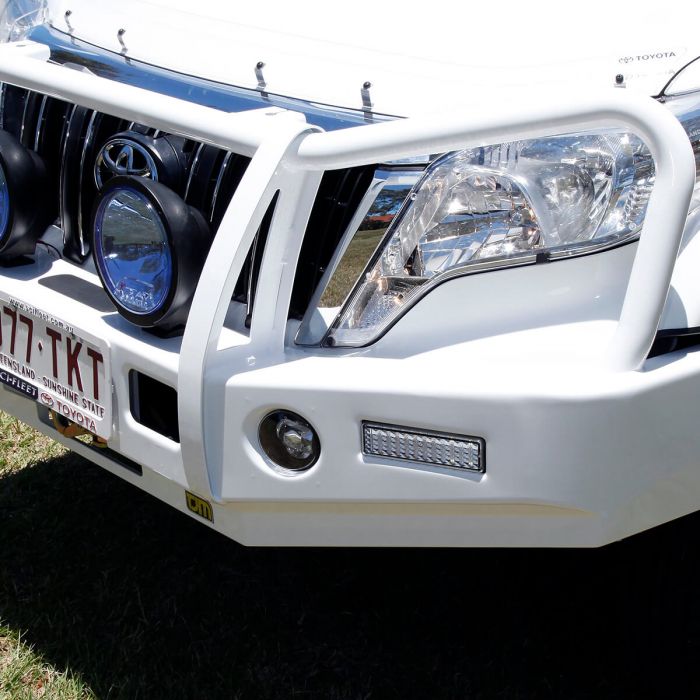 TJM OUTBACK HEAVY DUTY BUMPER BLACK STEEL