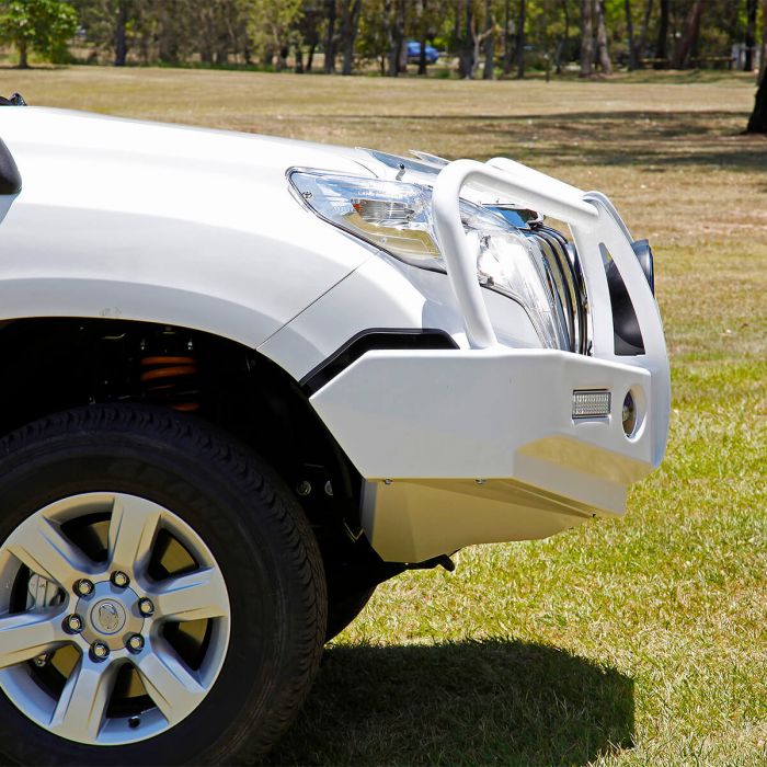 TJM OUTBACK HEAVY DUTY BUMPER BLACK STEEL