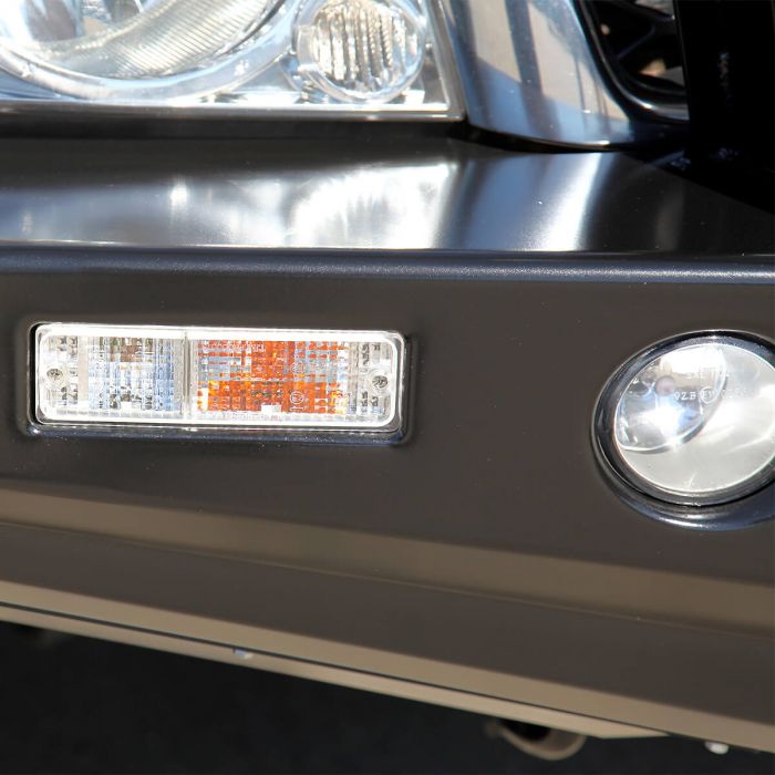 TJM OUTBACK HEAVY DUTY BUMPER BLACK STEEL