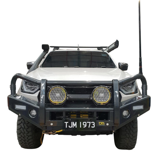 TJM OUTBACK HEAVY DUTY BUMPER BLACK STEEL