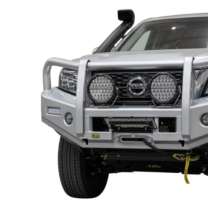 TJM OUTBACK HEAVY DUTY BUMPER BLACK STEEL
