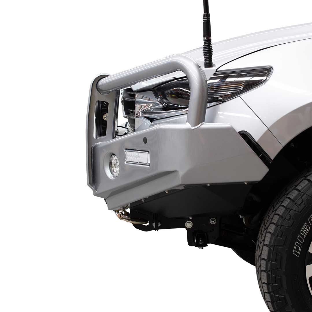 TJM OUTBACK HEAVY DUTY BUMPER BLACK STEEL