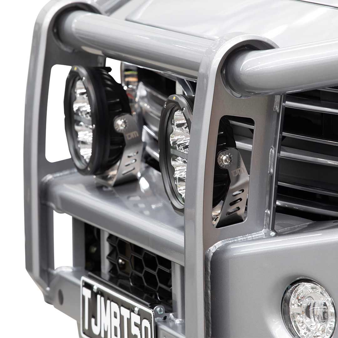 TJM OUTBACK HEAVY DUTY BUMPER BLACK STEEL