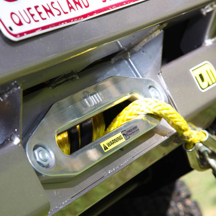 TJM OUTBACK HEAVY DUTY BUMPER BLACK STEEL