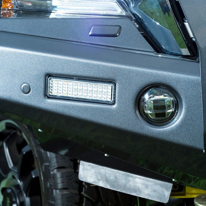 TJM OUTBACK HEAVY DUTY BUMPER BLACK STEEL