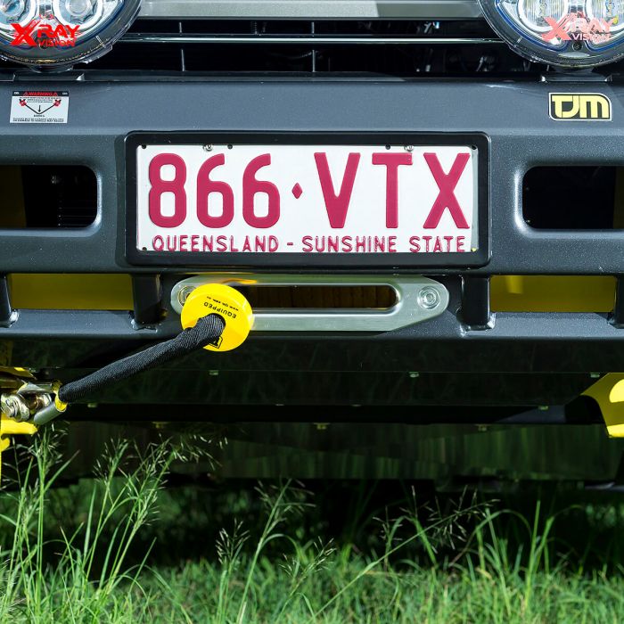 TJM OUTBACK HEAVY DUTY BUMPER BLACK STEEL