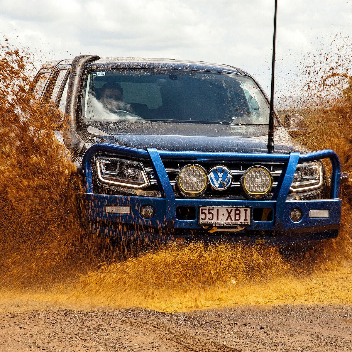 TJM OUTBACK HEAVY DUTY BUMPER BLACK STEEL