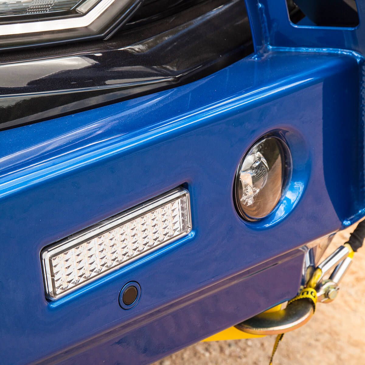 TJM OUTBACK HEAVY DUTY BUMPER BLACK STEEL