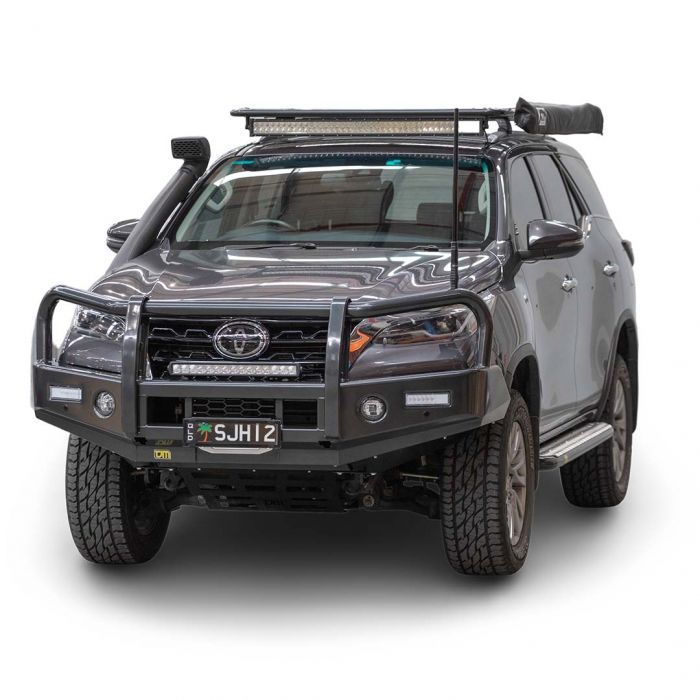 TJM OUTBACK HEAVY DUTY BUMPER BLACK STEEL
