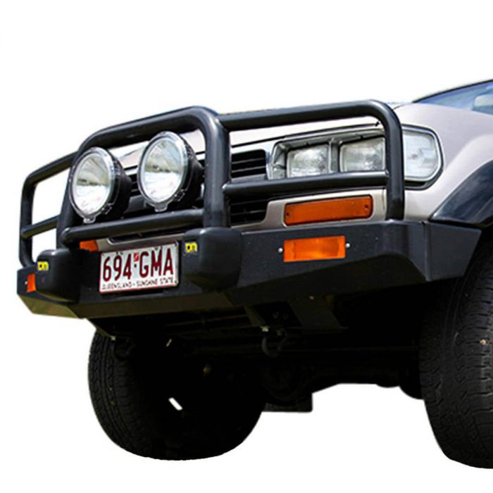 TJM T15 BUMPER BLACK STEEL
