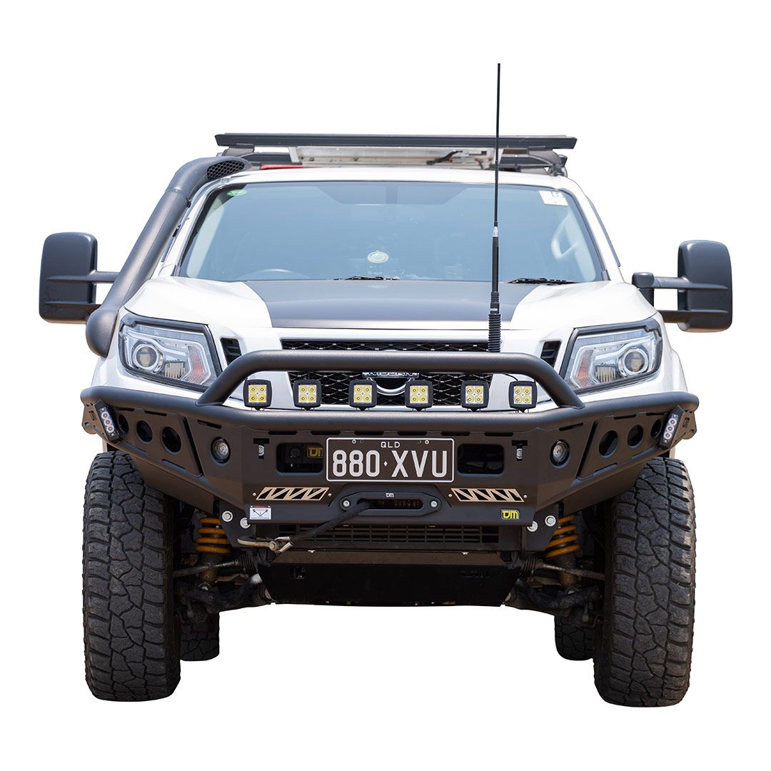 TJM CHASER PRERUNNER BUMPER BLACK STEEL