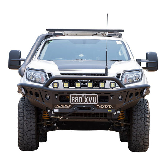 TJM CHASER PRERUNNER BUMPER BLACK STEEL