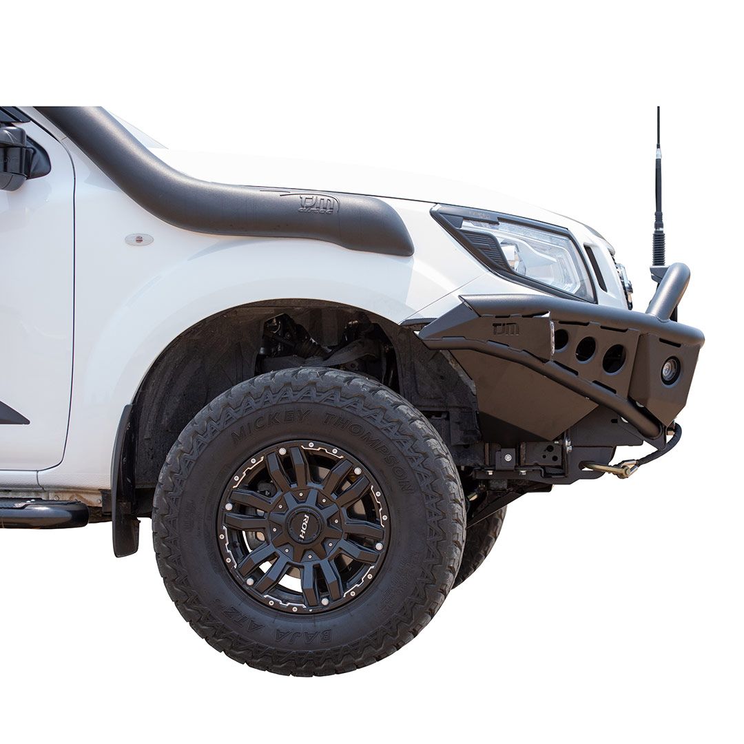 TJM CHASER PRERUNNER BUMPER BLACK STEEL