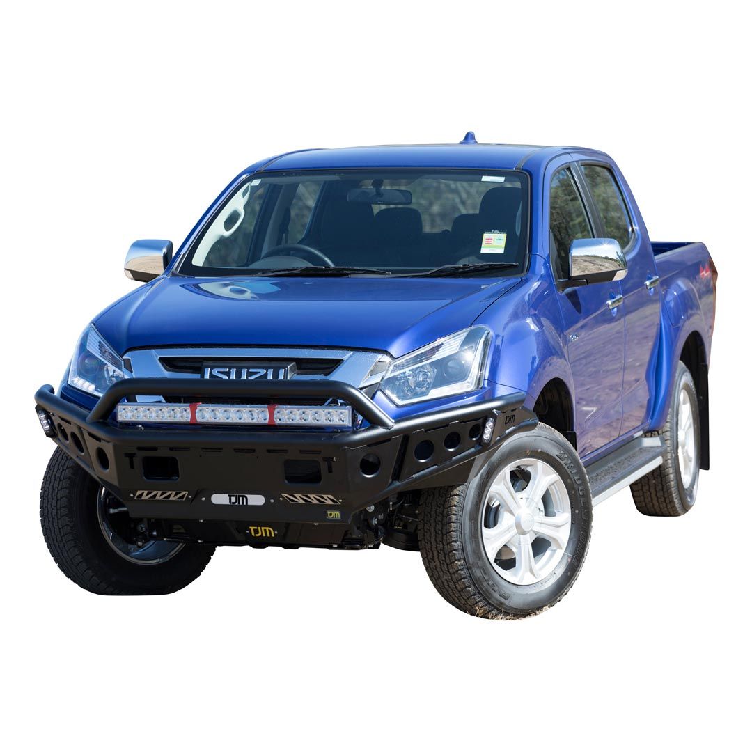 TJM CHASER PRERUNNER BUMPER BLACK STEEL