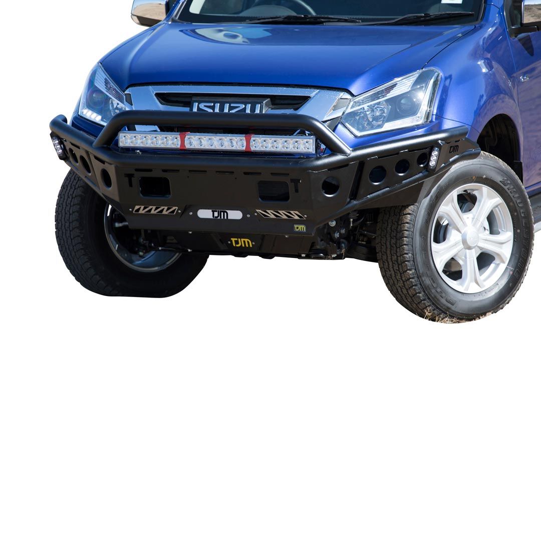 TJM CHASER PRERUNNER BUMPER BLACK STEEL