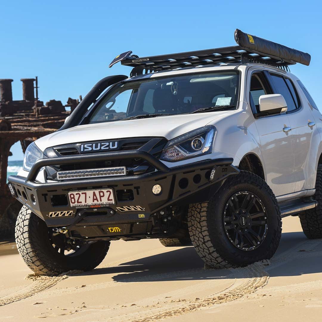 TJM CHASER PRERUNNER BUMPER BLACK STEEL