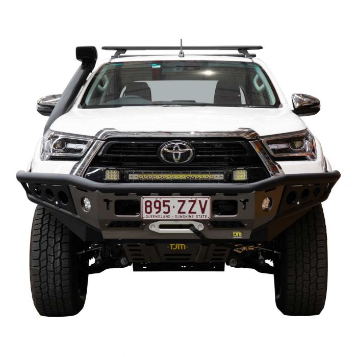 TJM CHASER PRERUNNER BUMPER BLACK STEEL
