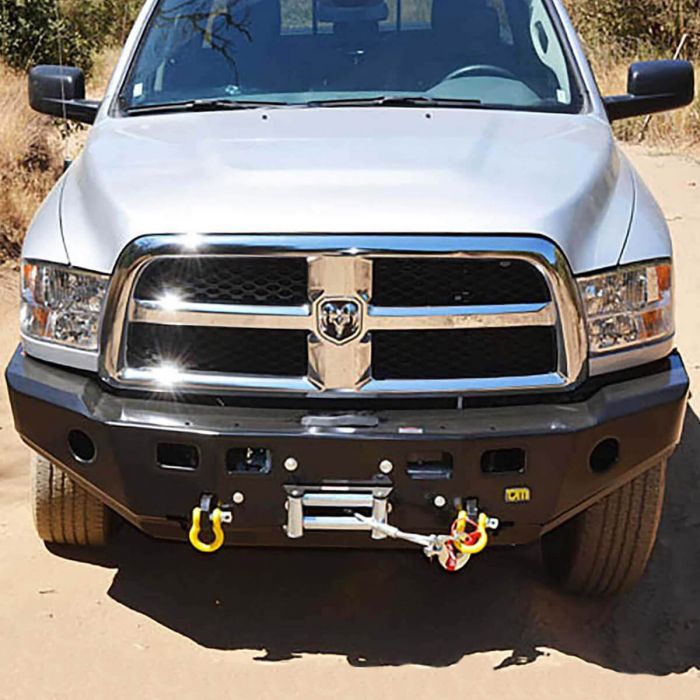 TJM FRONTIER HEAVY DUTY BUMPER BLACK STEEL