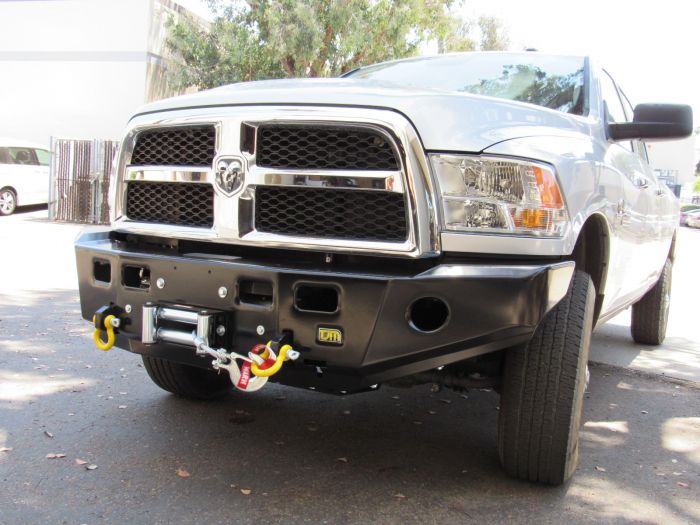 TJM FRONTIER HEAVY DUTY BUMPER BLACK STEEL