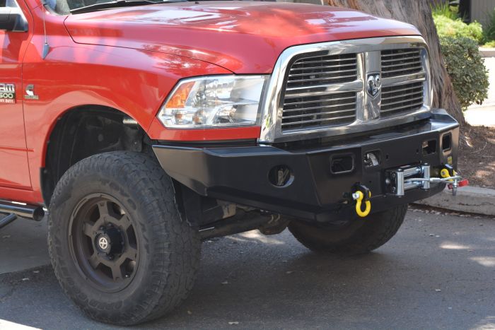 TJM FRONTIER HEAVY DUTY BUMPER BLACK STEEL