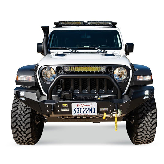 TJM EXPLORER HEAVY DUTY BUMPER BLACK STEEL