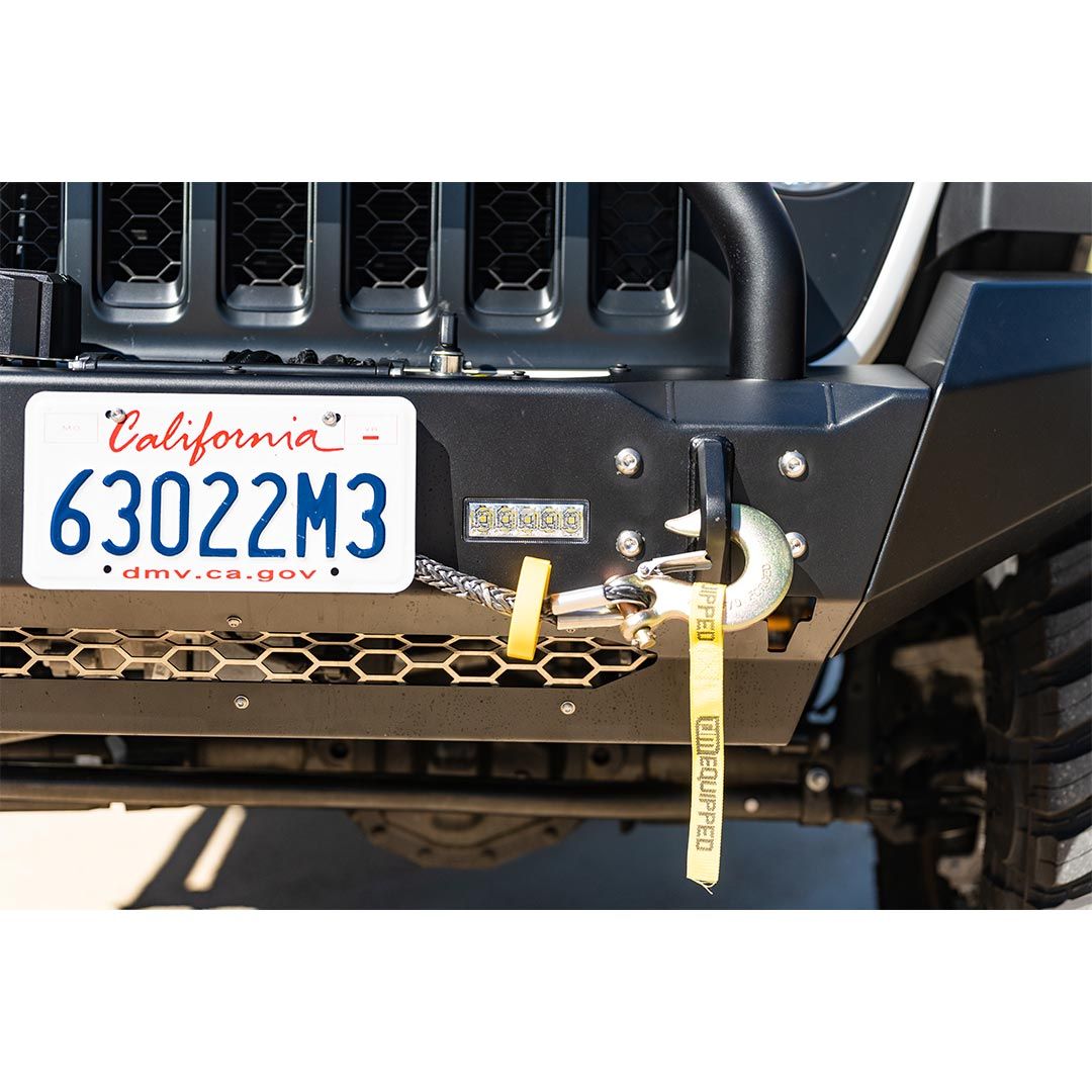 TJM EXPLORER HEAVY DUTY BUMPER BLACK STEEL