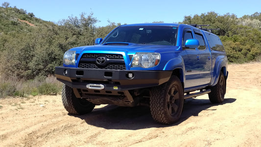 TJM FRONTIER HEAVY DUTY BUMPER BLACK STEEL