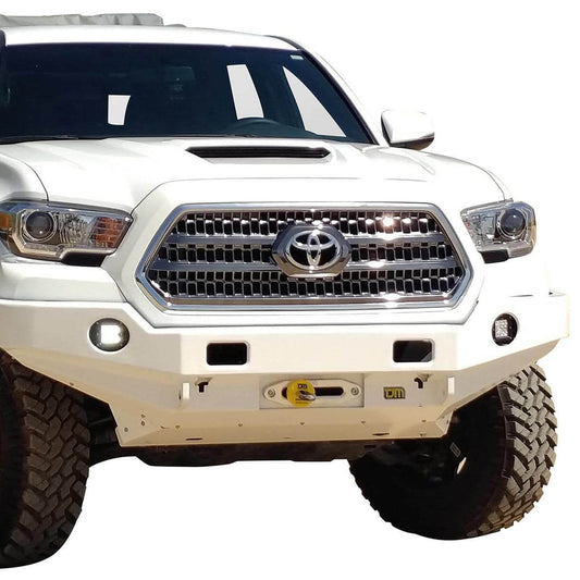 TJM FRONTIER HEAVY DUTY BUMPER BLACK STEEL