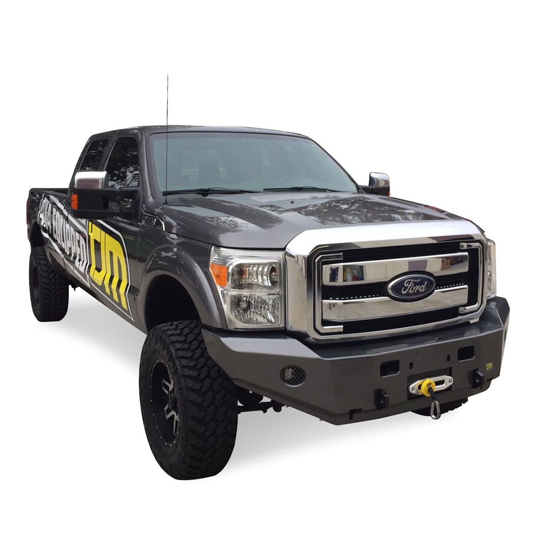 TJM FRONTIER HEAVY DUTY BUMPER BLACK STEEL