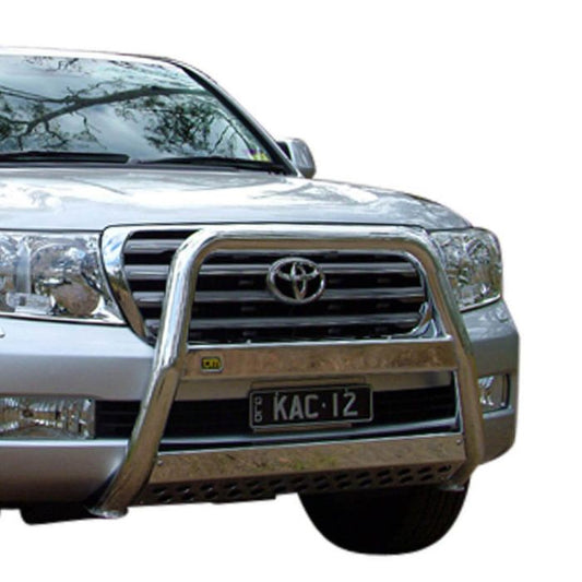 TJM TOURLINE NUDGE BAR ALLOY POLISHED 76MM HIGH LOOP