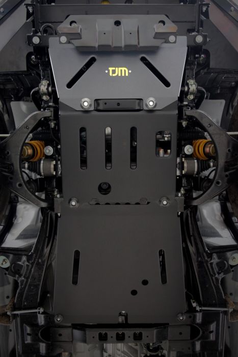 TJM SKID PLATE FRONT STEEL BLACK