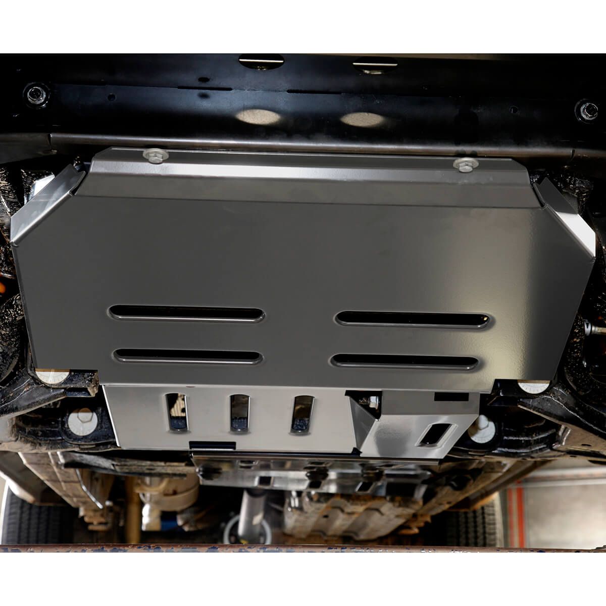 TJM SKID PLATE FRONT STEEL BLACK