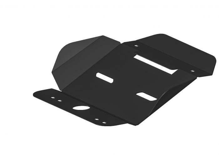 TJM SKID PLATE FRONT STEEL BLACK