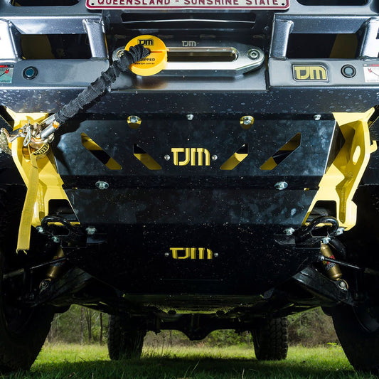 TJM SKID PLATE TRANSMISSION STEEL BLACK