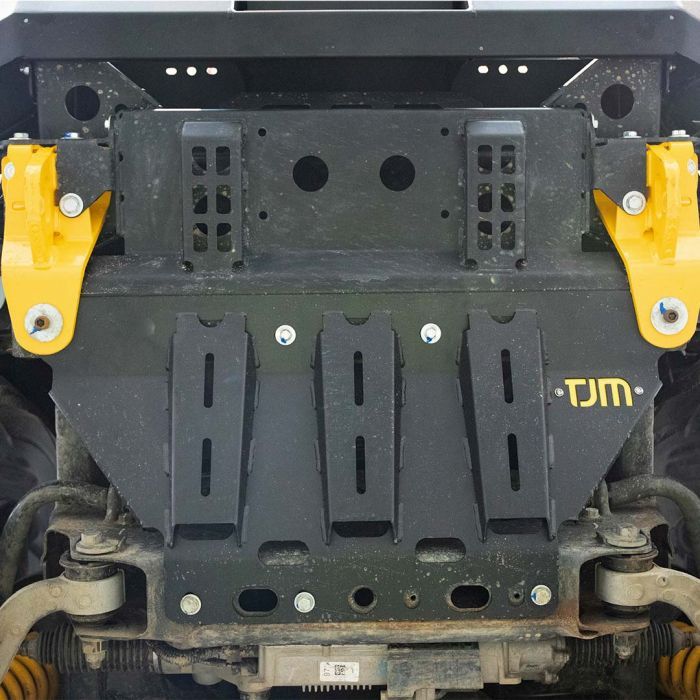 TJM SKID PLATE FRONT STEEL BLACK