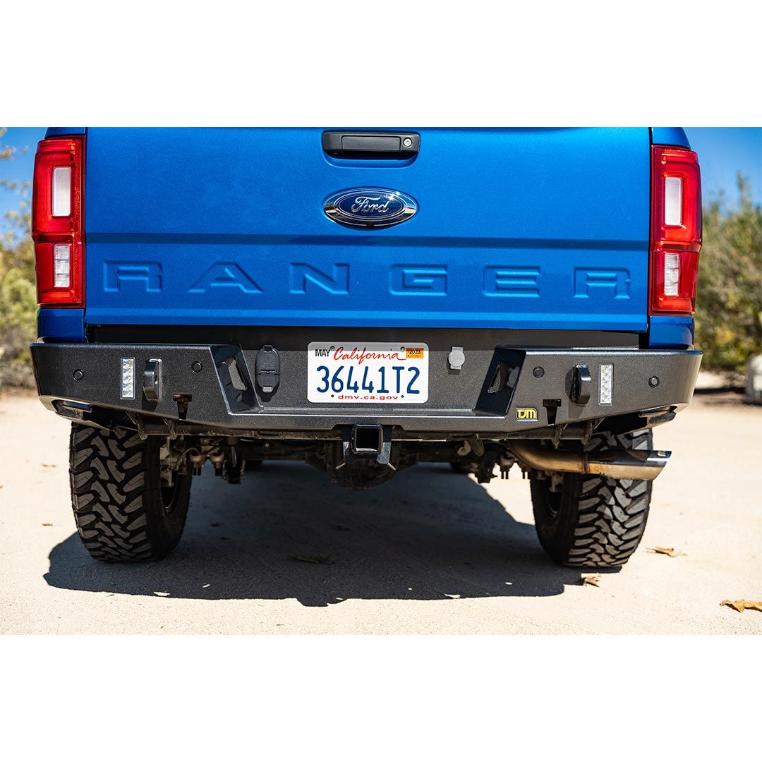 TJM REAR PROTECTION BUMPER BLACK STEEL