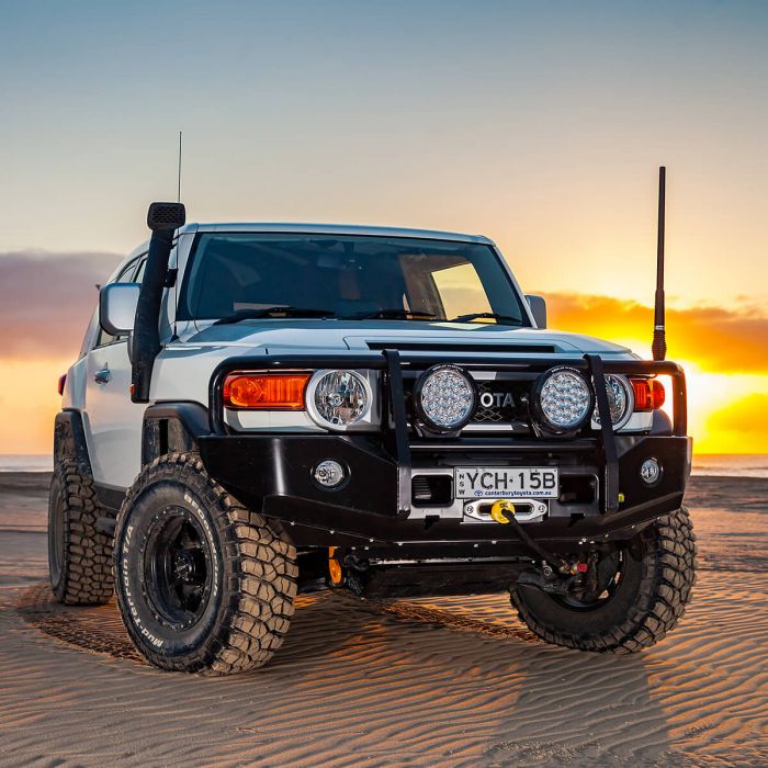 TJM OUTBACK HEAVY DUTY BUMPER BLACK STEEL