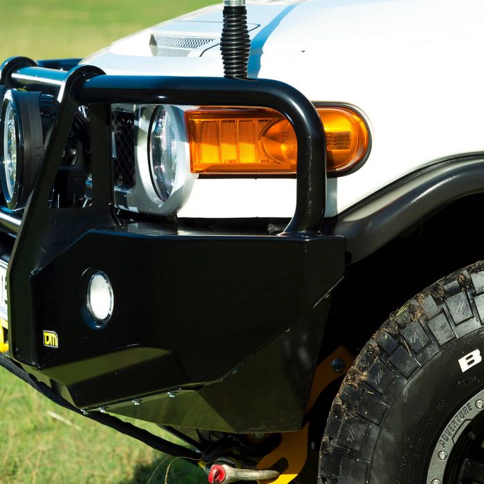 TJM OUTBACK HEAVY DUTY BUMPER BLACK STEEL